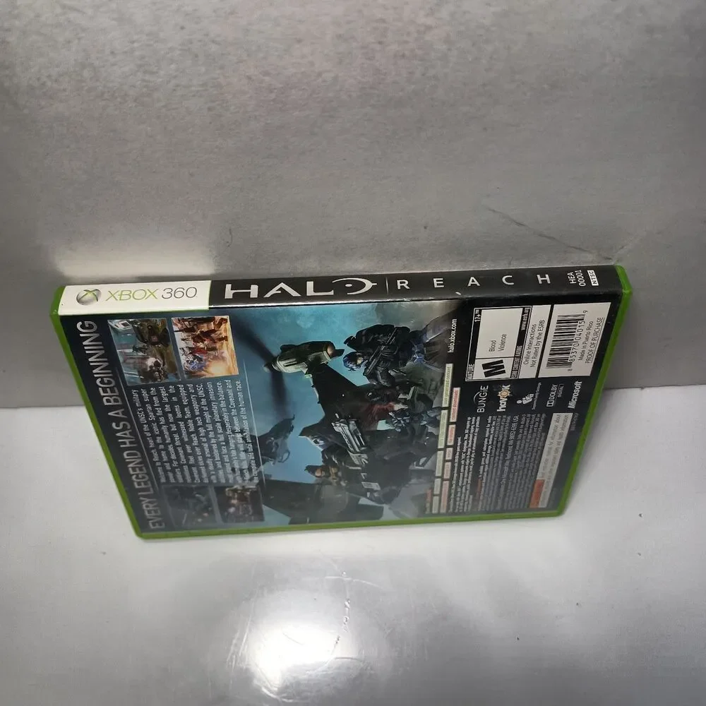 Halo Reach Microsoft Xbox 360 CIB Complete FPS Video Game W/ Manual